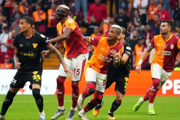Galatasaray İzmir'den 3 Puanla Dönüyor! Göztepe 1-3 Galatasaray Maç Özeti