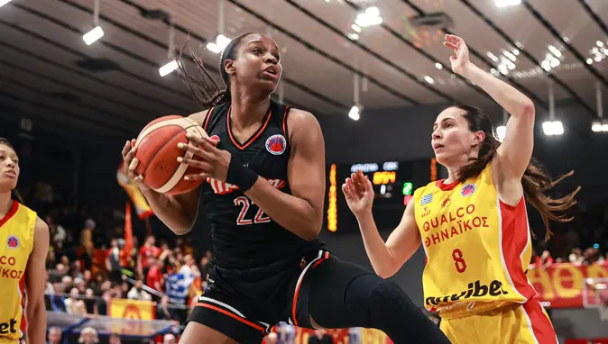 ÇBK Mersin Avrupa Kupası Finalinde Öne Geçti!