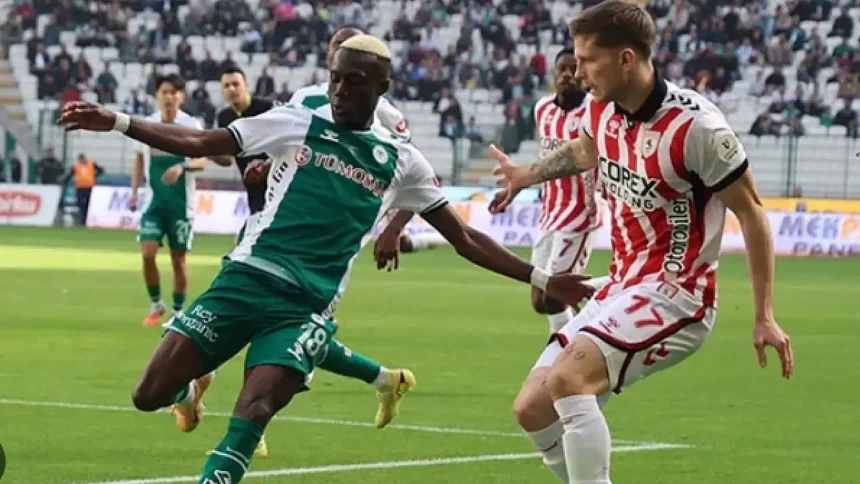 Samsunspor 2-2 Konyaspor: Karadeniz'de Puanlar Paylaşıldı!