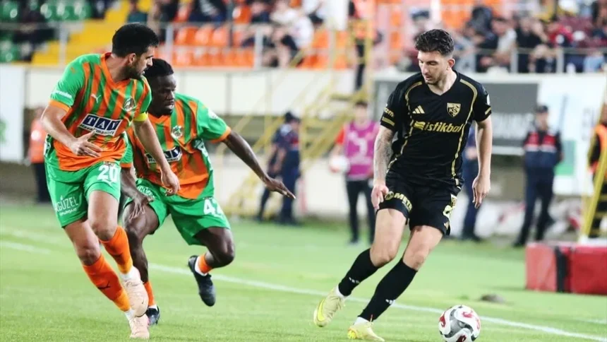 Alanyaspor 3-1 Kayserispor: Kayseri Temsilcisi Süper Lig'e Veda Etti!