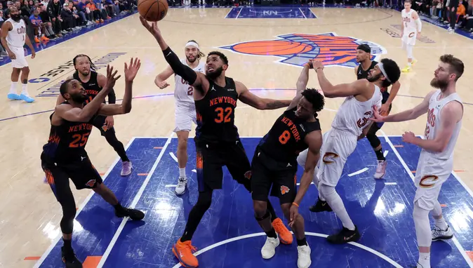 New York Knicks, Cavaliers'ı 109-93 Devirip Seride 2-0 Öne Geçti
