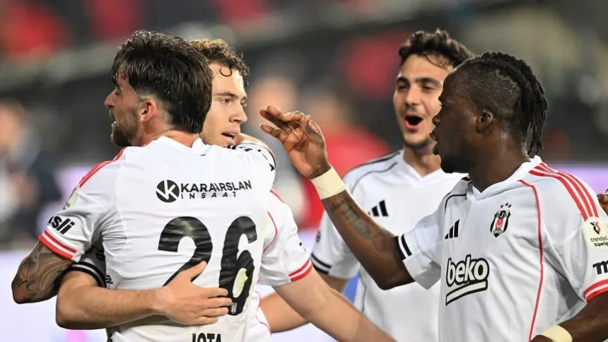 Beşiktaş Gaziantep Deplasmanında Hata Yapmadı: 2-0