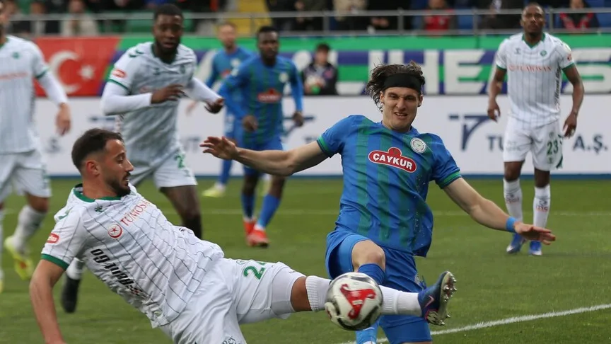 Son Bölümde Gelen Konyaspor Baskısı Yeterli Olmadı