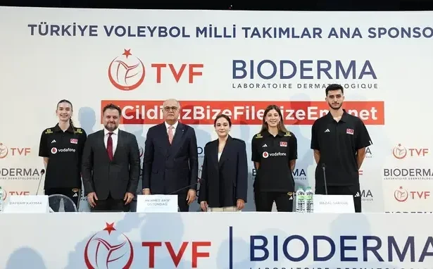 TVF ve Bioderma'dan Güç Birliği: Türk Voleyboluna 3 Yıllık Yeni Ana Sponsor