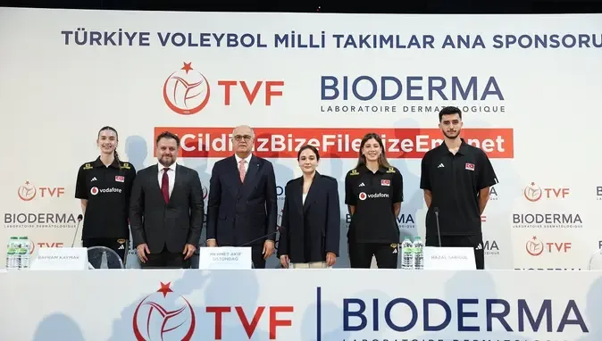 TVF ve Bioderma'dan Güç Birliği: Türk Voleyboluna 3 Yıllık Yeni Ana Sponsor