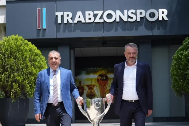 Trabzonspor'un Ziraat Türkiye Kupası Zaferi Şamil Ekinci Müzesi'nde