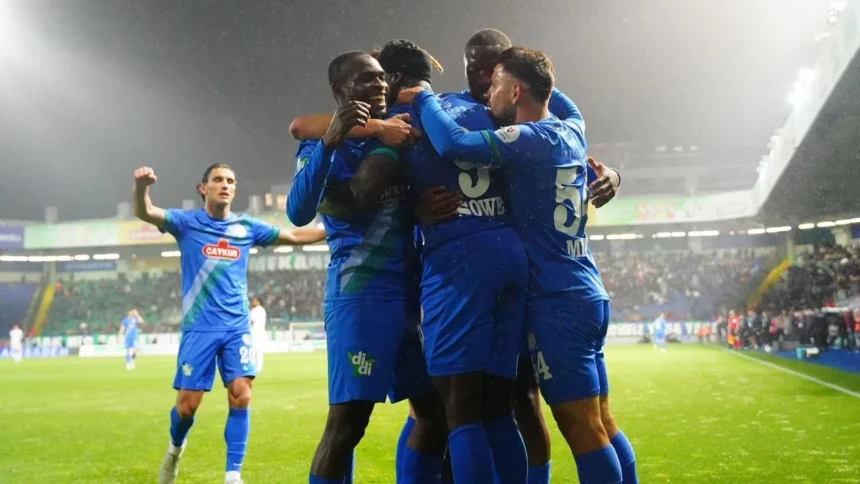 Çaykur Rizespor 2-2 Beşiktaş: Rize’de Dramatik Final!
