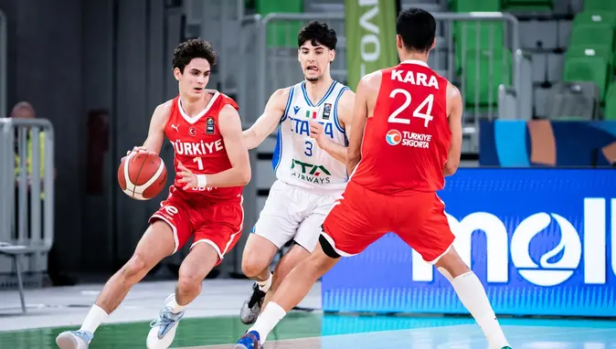 FIBA 20 Yaş Altı Erkekler Avrupa Şampiyonası'nda Türkiye İtalya'ya Direnemedi: Rakip Litvanya