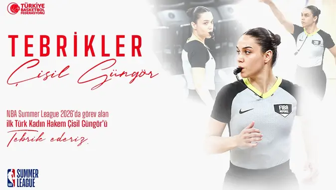 Çisil Güngör Tarihe Geçti: 2026 NBA Yaz Ligi'ndeki İlk Türk Kadın Hakem