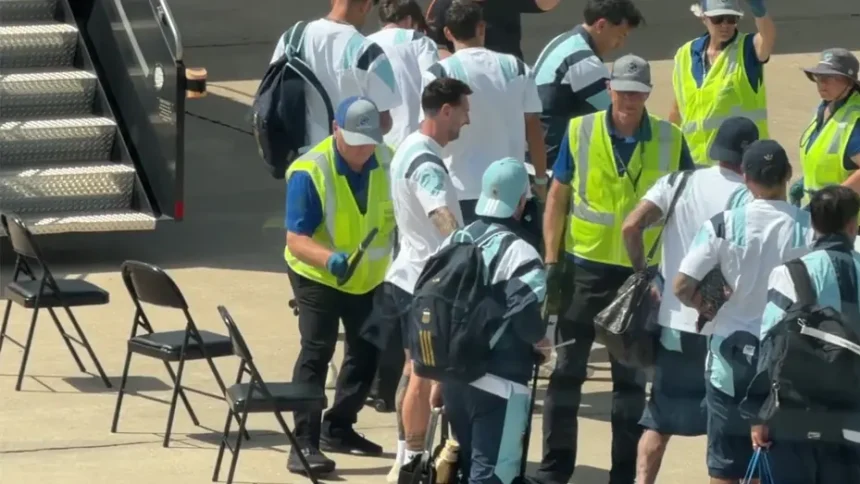 ABD'de Arjantin Kafilesine Sıkı Denetim: Lionel Messi'nin Dedektör Tepkisi Viral Oldu!