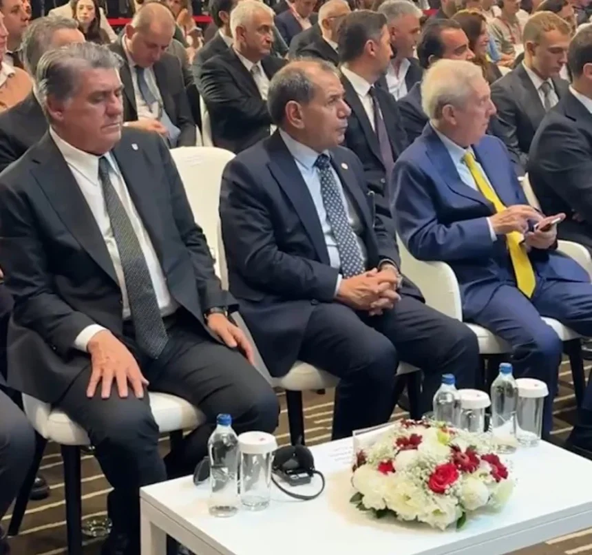 Tarihi Zirve: Aziz Yıldırım ve Dursun Özbek'in Süper Kupa Tanıtımındaki Görüntüsü Gündem Oldu
