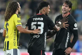 TFF'den Dusan Vlahovic Kararı: Beşiktaş'ın Yıldızına Derbi Sonrası Men Cezası!