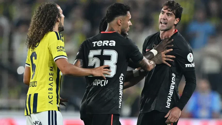 TFF'den Dusan Vlahovic Kararı: Beşiktaş'ın Yıldızına Derbi Sonrası Men Cezası!