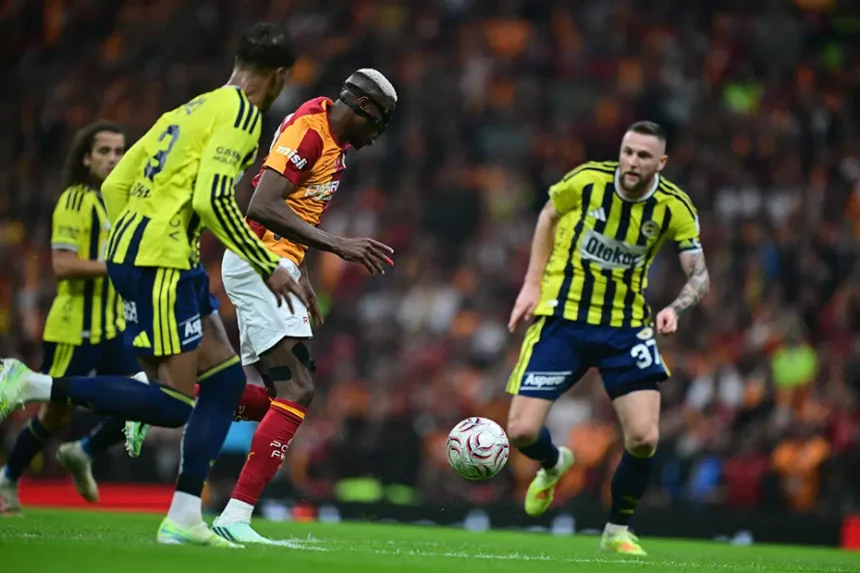Galatasaray Derbide Güldü: Osimhen'in Golleriyle Fenerbahçe'yi 2-1 Devirdi