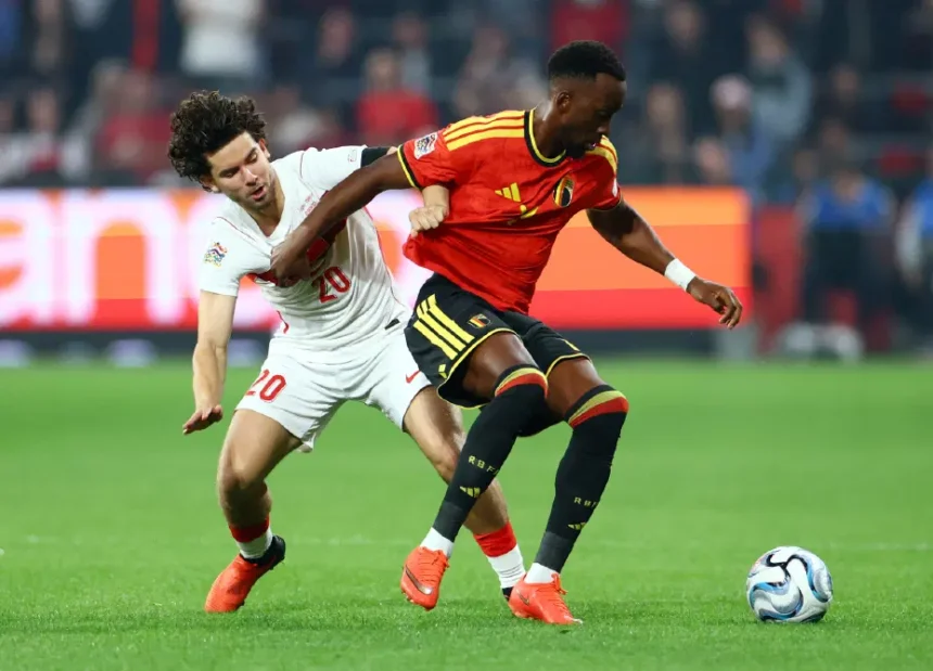 Uluslar Ligi'nde Hayal Kırıklığı: A Milli Takım, Belçika'ya 3-0 Mağlup Oldu