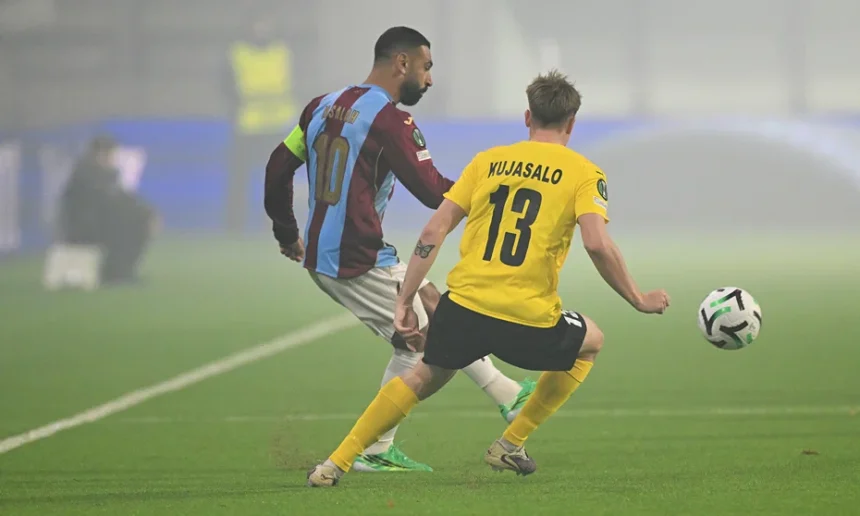 Trabzonspor Finlandiya'dan Zaferle Dönüyor: KuPS Deplasmanında 4-2'lik Şov